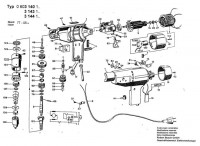 Bosch 0 603 143 101 E 21 Sb Percussion Drill 110 V / Eu Spare Parts